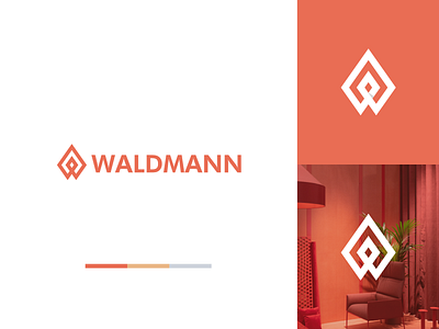 Waldmann Furniture | Logo Design abstract logo brand brand and identity brand identity branding branding concept branding design furniture furniture logo logo logo design wood