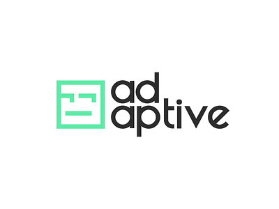 Adaptive | Gaming Firm Logo brand and identity brand identity branding branding and identity branding concept branding design freelance designer freelancer games logo gaming logo logo logo concept logo design minimal minimalist logo