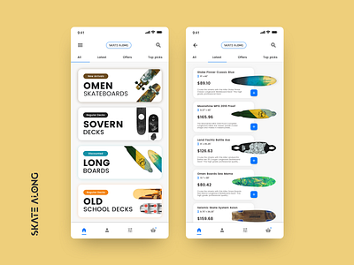 Skateboard Ecommerce App