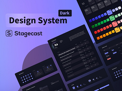 Stagecast Dark Design System - Story
