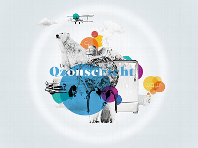 The ozone layer design illustration nature ozone