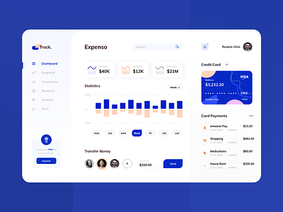 Track. Expense DashBoard