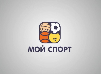 My Sport / Мой спорт / social network for sports funs. 2016 brand design branding logo logotype