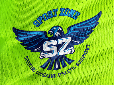 Sport Zone / sporting goods and athletic equipment store. 2019 brand identity branding design icon illustration logo design logotype