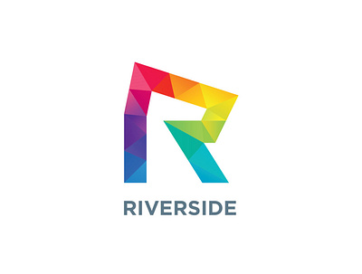 Riverside logo brand design brand identity branding branding design design logo logo design logotype typography vector