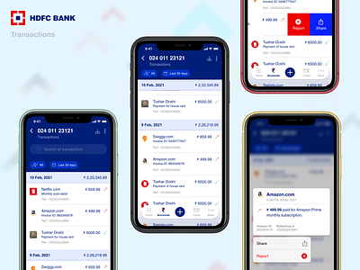 HDFC app Redesign