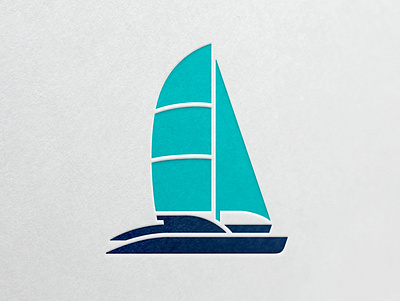 Logo symbol for blu-venture.de branding graphic design illustration illustrator logo