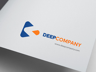 Branding Deepcompany branding design flat icon logo logotipo typography