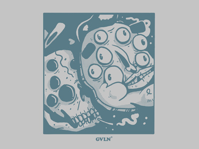 Flesh 2 · Gavilan Gvln bones color flesh illustration skull