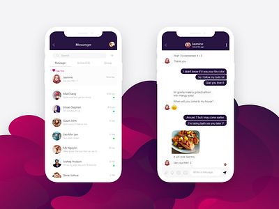 UI daily 013 - Direct Message 013 direct message iphonex ui daily