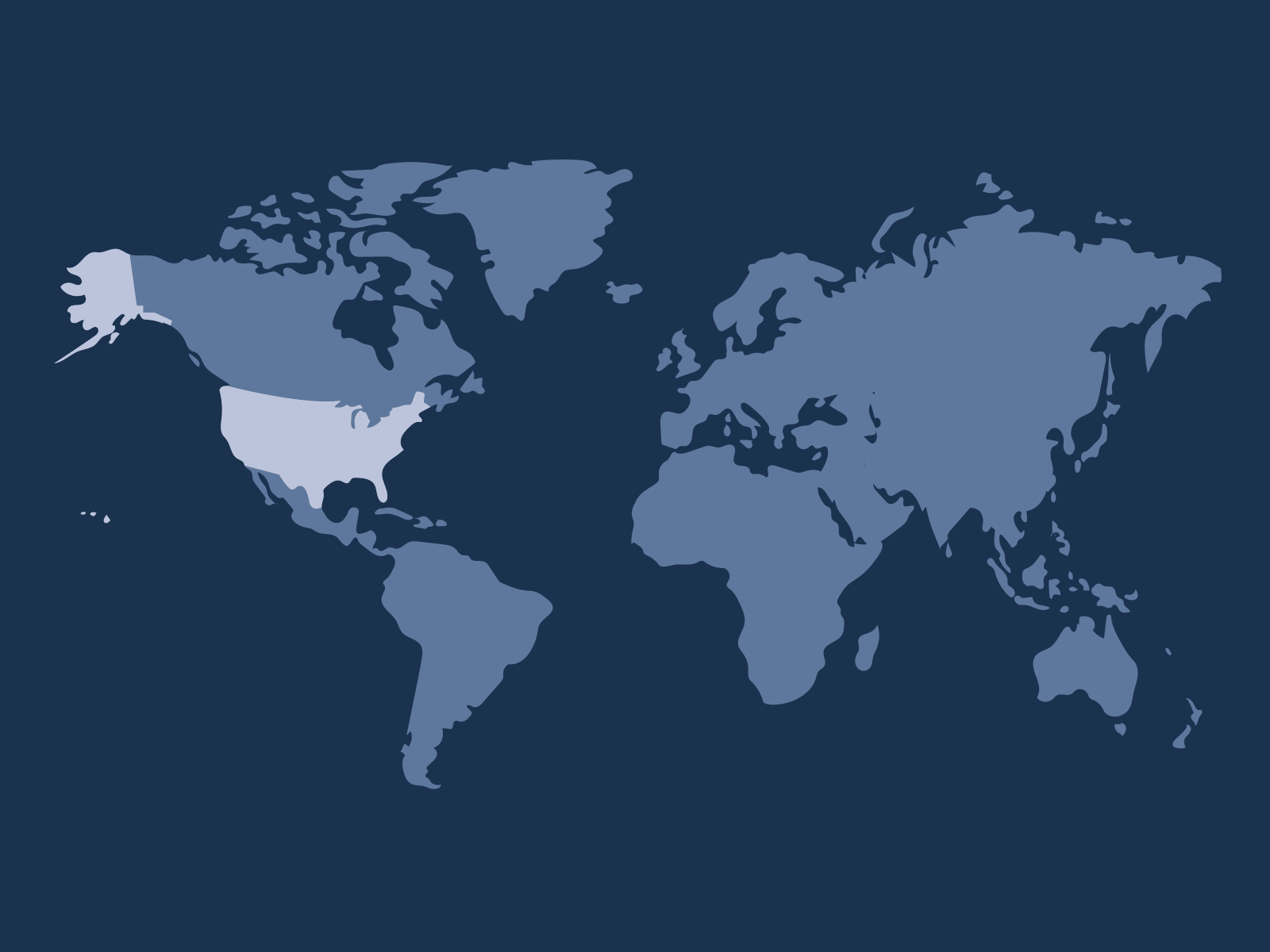 International Credit Application Map Animation