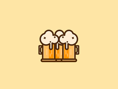 Beer beer creative design drink flatdesign icon illustration vector