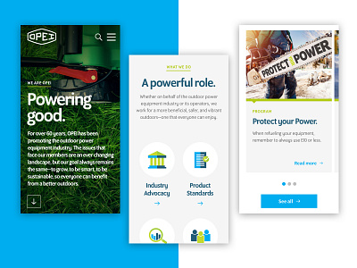 OPEI — Website Mobile branding design digital hz interactive interactive design product ui ux website