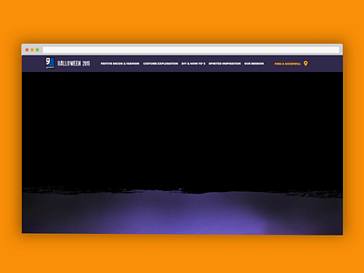 Goodwill Halloween Microstie digital hz interaction design interactive design product ui ux website