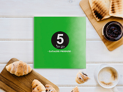 5 to go - Product Catalogue 5togo catalogue coffee design freelance graphic print