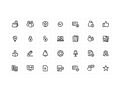 Icons set branding concept design icon icons icons design icons pack ui ux vector