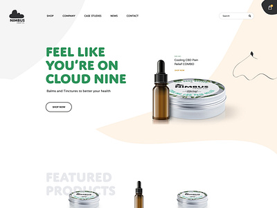 Nimbus Hemp Website Design