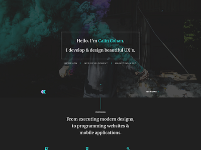 Calin Cohan Portfolio Website