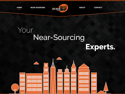 Software Company - Landing Page homepage illustration landing page layout software ui ux website