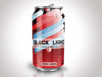 Energy Drink Can Design