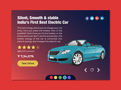 Customize Product 33th design for #dailyui #033 360 degree adobe illustrator car interface creative design customize product dailyui design icon illustration typography ui ux vector