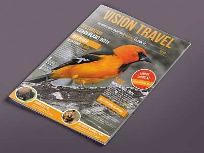 Nature Magazine Concept adobe photoshop adobe photoshop cc creative design design nature magazine concept print design travel agency travel magazine