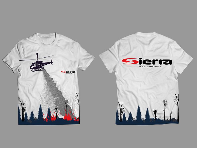 Sierra T-shirt Design branding adobe photoshop vector illustraion t-shirt design sierra t-shirt design