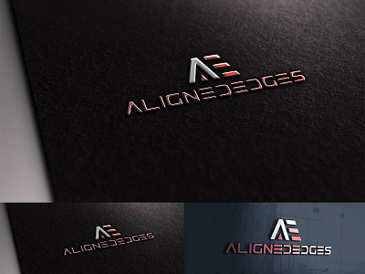 AlignedEdges adobe illustrator branding creative design design logo typography vector