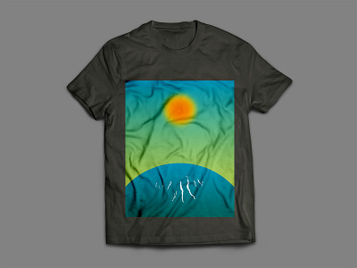 Sunrise Tshirt Design Concept adobe illustrator adobe photoshop creative design print design tshirt vector