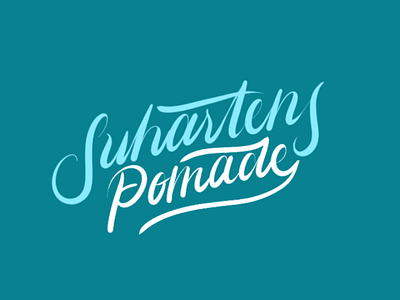 Handmade logo handlettering design logo