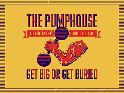 The Pumphouse - Gym T-Shirt Graphic