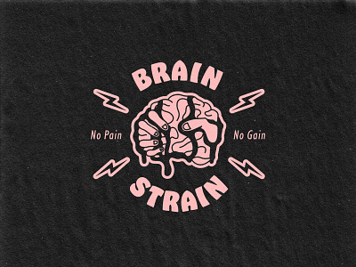 Brain Strain 1 - Clothing Graphic