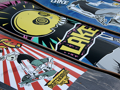 Series for Lake Skateboards