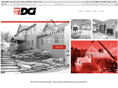 DCI website branding graphicdesign graphics logo webdesign website