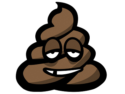 Poo Emoji (on white)