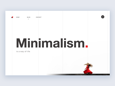 Minimalism clean composition design graphic helvetica landing layout minimal nature swiss typography video