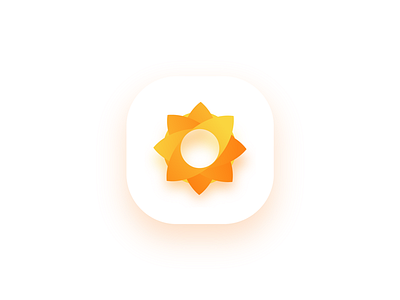 Photo filter app icon application brand branding bright design exploration guide ios logo mobile ritzmo style