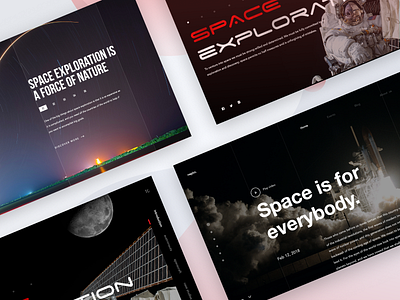 Space webheader series landingpage space spaced web webheader