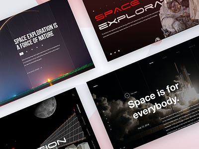 Space webheader series