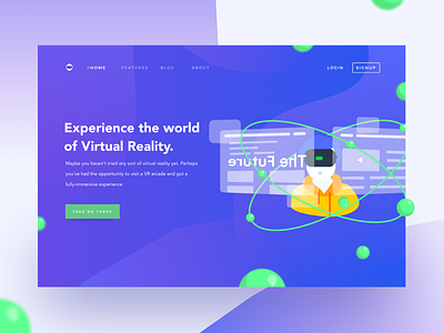 Virtual Reality - Web header