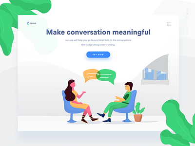 Conversation - web header