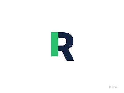 New Logo branding clean gree logo minimal ritzmo swiss typography