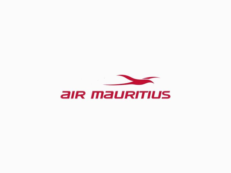 Air Mauritius animation aviation logo mauritius