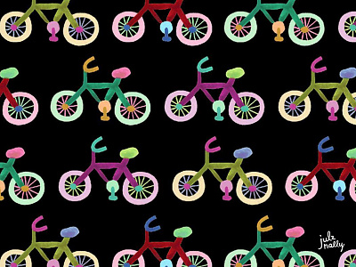 Bicycle Pattern bicycle bike graphic icon pattern pattern design surface pattern