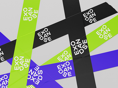 EXODANSE - logotype branding dance danse exodanse festival identity logo logotype tap