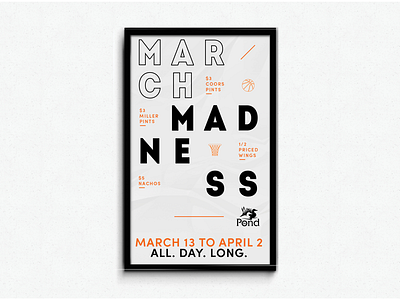 March Madness Poster