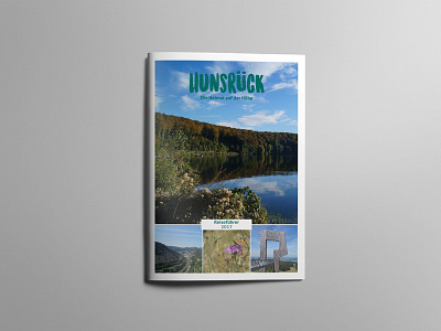 Hunsrück Cover Design cover design deutsch deutschland german germany guide hunsrück travel travel guide