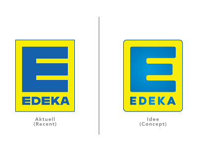 Edeka Redesign Concept concept deutsch deutschland edeka german germany grocery redesign relaunch
