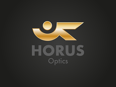 Horus Optics Logo Concept egypt eyewear german germany glasses horus logo mythology optics