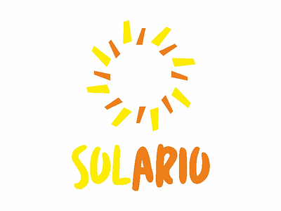 Solario Logo Concept beach deutschland germany hotel logo solario sun travel